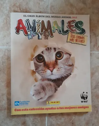 Álbum de cromos Animales 2012