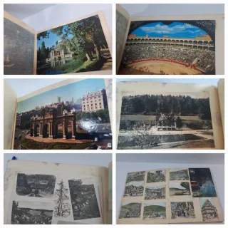 2 Álbumes Postales Años 50 y más