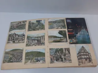 2 Álbumes Postales Años 50 y más