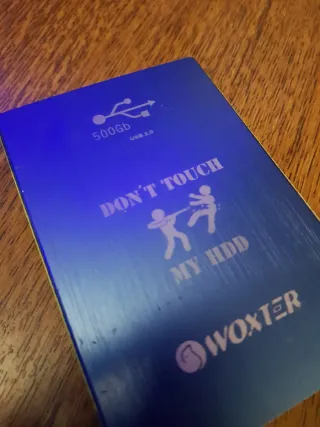 Disco Duro Externo 500GB Woxter