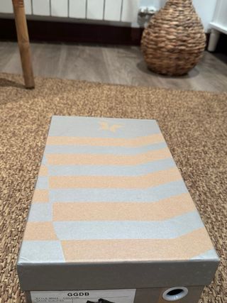 Golden Goose Zapatillas Glitter Negro y Plata