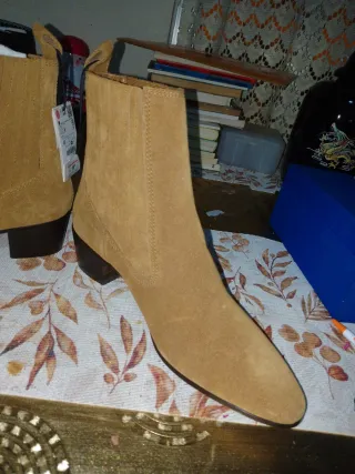 Botines Zara Mujer Talla 40 Nuevos