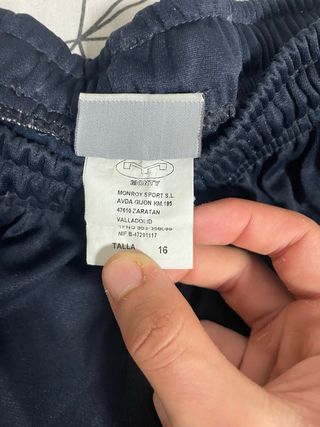 Pantalones de chándal azul Compañía de María Talla