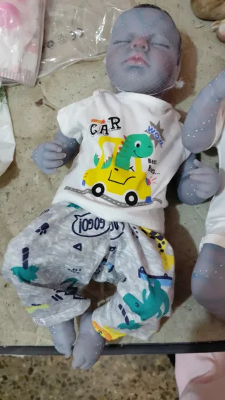 Muñeca Reborn Silicona Platino