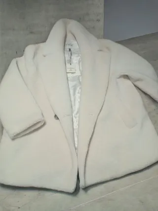 Abrigo Blanco Mujer Pedro del Hierro