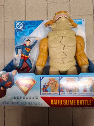 Superman Kaiju Slime Battle DC Action Comics