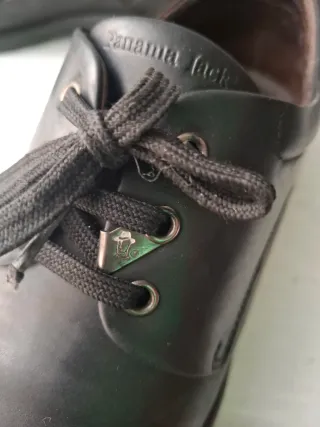 Zapatos Panama Jack de piel negros