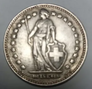 2 Francos Suizos 1939