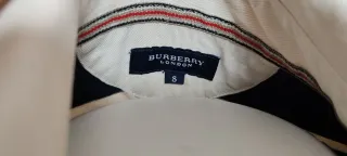 Polo Burberry Rayas Azul y Verde