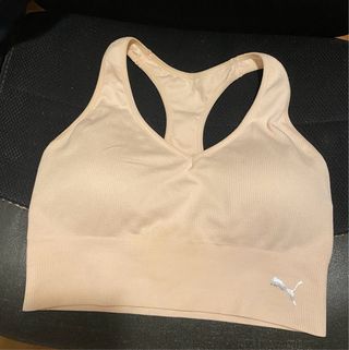 Sujetador deportivo rosa pálido