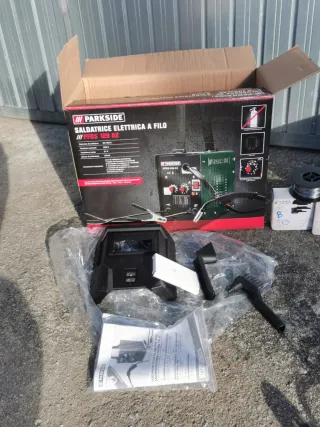 Soldadora Hilo Tubular Parkside + 3 bobinas