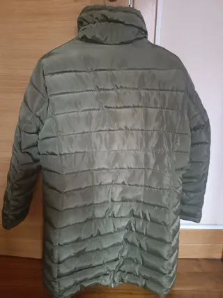 Abrigo acolchado Opción Concept verde talla 48