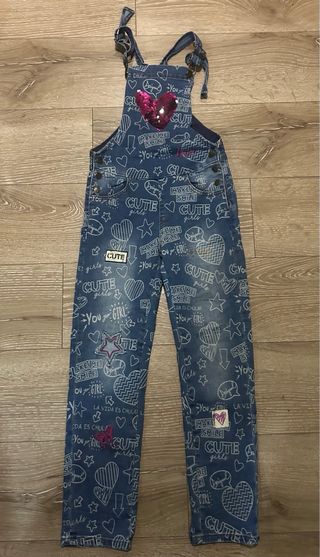 Peto tejano Desigual infantil estampado