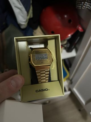 Reloj Casio A168WG-9EF Dorado