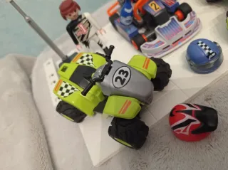 Playmobil Quads y Coche de Carreras BB