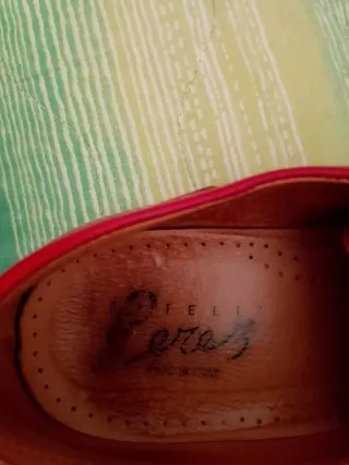 Scarpe eleganti rosse uomo taglia 42