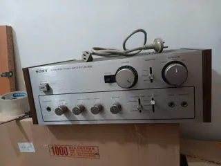 Sony cadena musical completa Vintage Plata