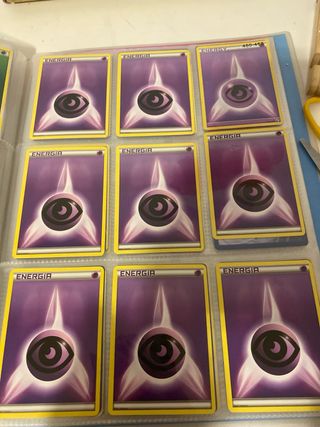 Cartas Pokémon Energía