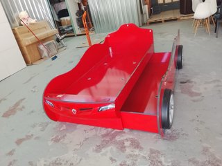 Cama nido infantil roja