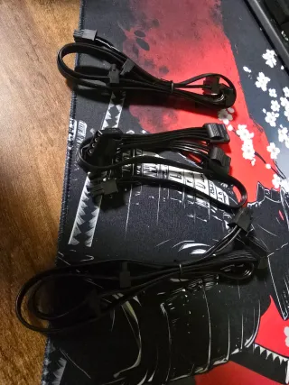 Lote Cables USB ethernet corsair psu