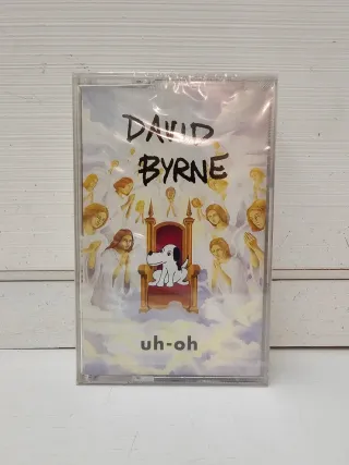 David Byrne - Uh-Oh MC 1992 SIGILLATA