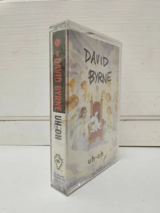 David Byrne - Uh-Oh MC 1992 SIGILLATA