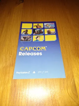 Folleto Capcom Releases PS2 PSP