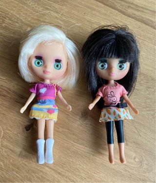 2 Muñecas Mini Blythe Littlest Pet Shop
