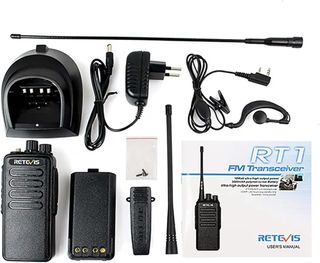 Retevis RT1 Walkie Talkie 16CH 3000mAh 5km (2pz)
