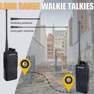 Retevis RT1 Walkie Talkie 16CH 3000mAh 5km (2pz)