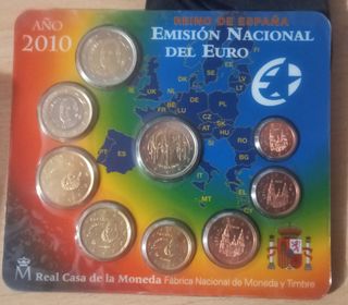 Cartera Euros España 2010 + 2€ Conmemorativa