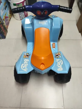 Quad infantil niños coche bluey