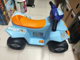 Quad infantil niños coche bluey