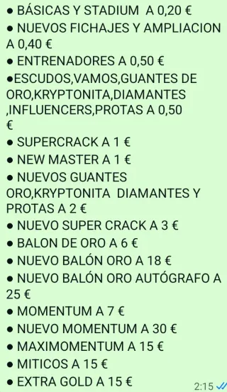 Cromos Adrenalyn 2025-26 Venta