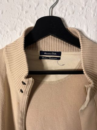 Chaqueta Massimo Dutti Beige