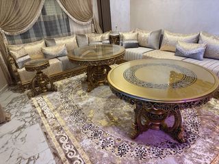 Sofá Marroquí y Salón Dorado
