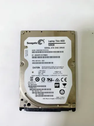 Disco Duro Seagate 2.5 500GB HDD ultradelgado