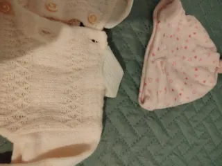 Conjunto pelele y gorrito bebé 0-3 meses