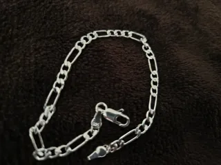 Cadena Plata 925 Figaro 4mm x 55cm