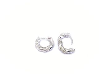 argollas plata 925mm