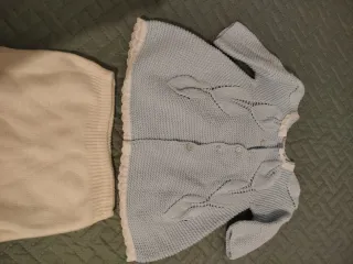 Conjunto bebé 0-3 meses: jersey y polaina