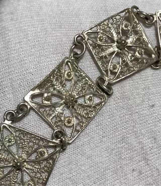 Pulsera Plata Ley Filigrana + Regalo