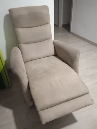 Sofá 3 plazas + 1 plaza beige