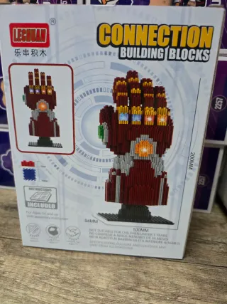 Blocos de Construção LeChuan - Luva thanos avenger