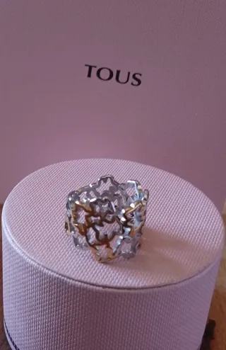 Anillo Calado Milosos Bicolor