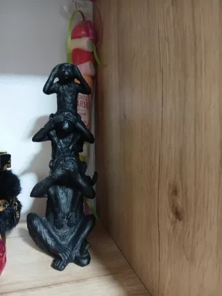 Figura de los 3 monos sabios