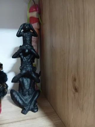 Figura de los 3 monos sabios