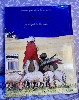 El Quijote contado a los niños (versión escolar...