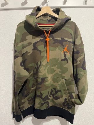 Conjunto Jordan Camuflaje Hoodie y Pantalón