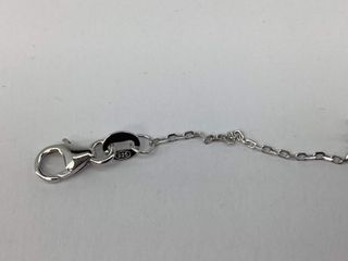 pulsera plata 925mm con piedra con circonita